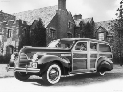 Buick Super Estate Wagon 1940 Mouse Pad 524267
