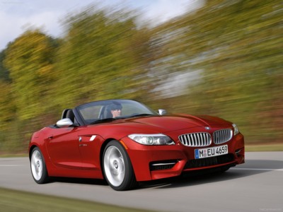 BMW Z4 2011 Poster with Hanger