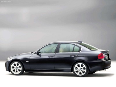 BMW 330i 2006 canvas poster