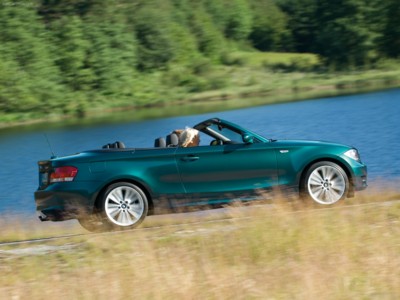 BMW 1-Series Cabrio 2008 Poster with Hanger