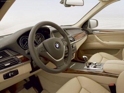BMW X5 4.8i 2007 canvas poster