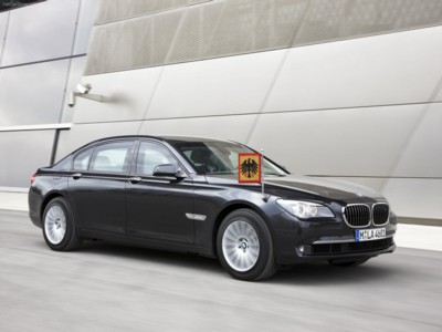 BMW 7-Series High Security 2010 canvas poster