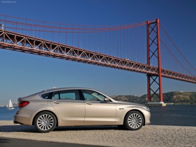 BMW 5-Series Gran Turismo 2010 Poster with Hanger