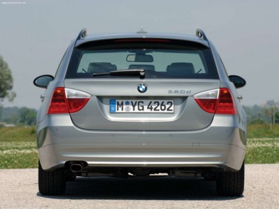 BMW 320d Touring 2006 poster