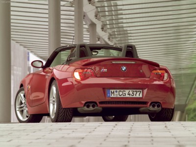 BMW Z4 M Roadster 2006 Poster with Hanger