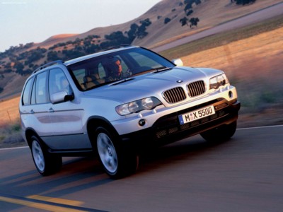 BMW X5 1999 mouse pad