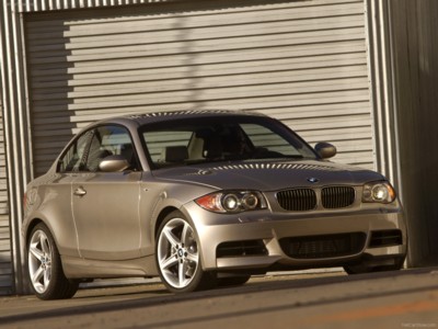 BMW 135i Coupe 2008 canvas poster