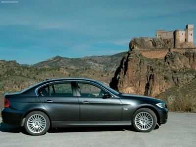 BMW 330i 2006 canvas poster