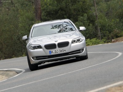 BMW 5-Series Long-Wheelbase 2011 poster