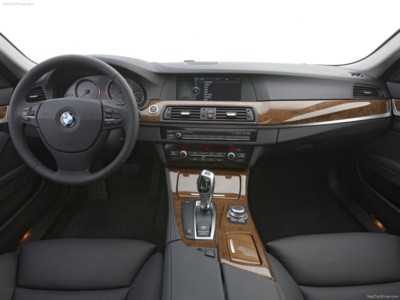 BMW 5-Series Long-Wheelbase 2011 canvas poster