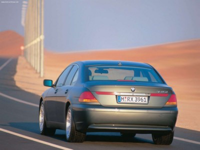 BMW 7 Series 2002 poster