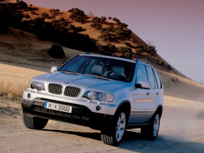 BMW X5 1999 mouse pad