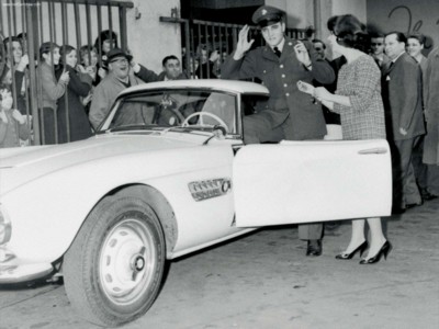 BMW 507 1955 Poster with Hanger