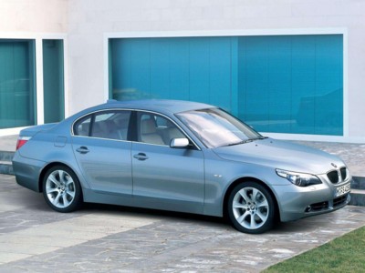 BMW 530i 2004 Poster with Hanger