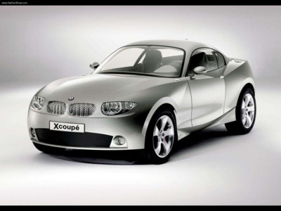 BMW X Coupe Concept 2001 canvas poster