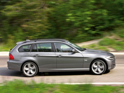 BMW 3-Series Touring 2009 canvas poster