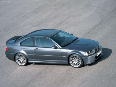 BMW M3 CSL 2003 Poster with Hanger