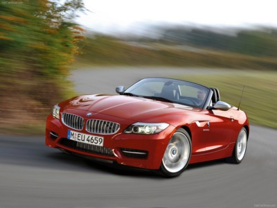 BMW Z4 2011 Poster with Hanger