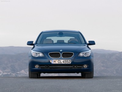 BMW 5-Series Touring 2008 Poster with Hanger