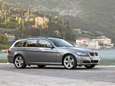 BMW 3-Series Touring 2009 Poster with Hanger