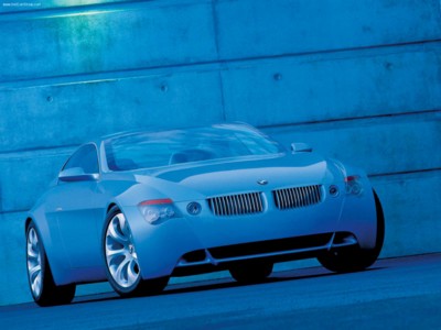 BMW Z9 Gran Turismo Concept 1999 Poster with Hanger