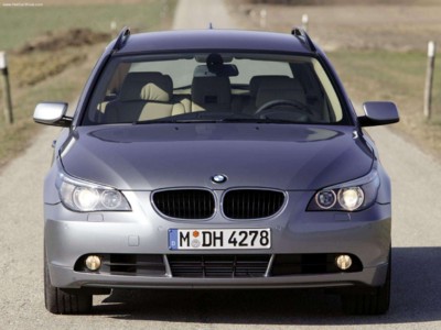 BMW 530d Touring 2005 Poster with Hanger