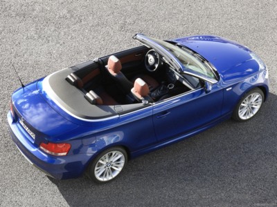 BMW 135i Convertible 2010 Poster with Hanger