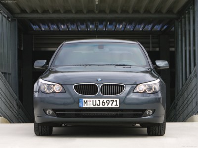 BMW 5-Series Security 2008 mouse pad