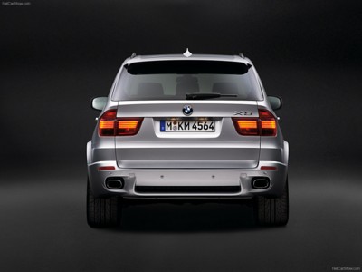 BMW X5 M-Package 2008 canvas poster