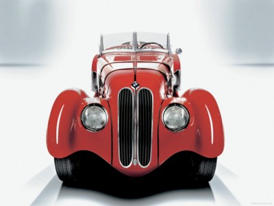 BMW 328 1936 poster
