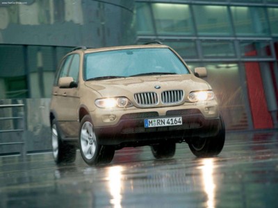 BMW X5 4.4i 2004 poster