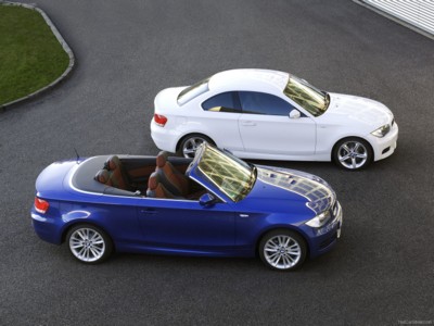 BMW 135i Convertible 2010 Poster with Hanger