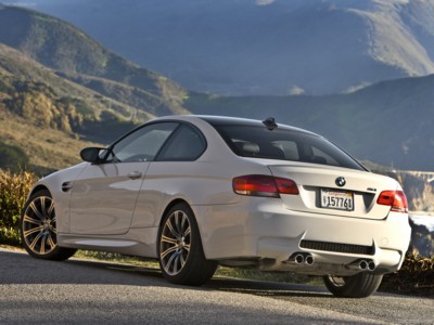 BMW M3 Coupe US-Version 2008 Poster with Hanger