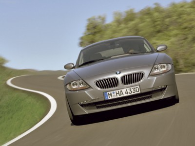 BMW Z4 Coupe 2006 Poster with Hanger