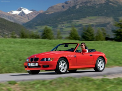 BMW Z3 1996 Poster with Hanger