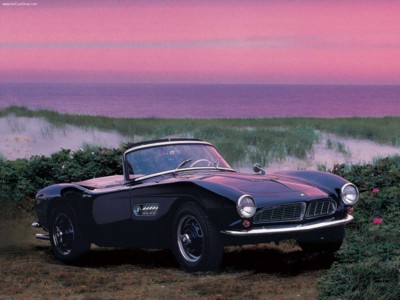 BMW 507 1955 canvas poster
