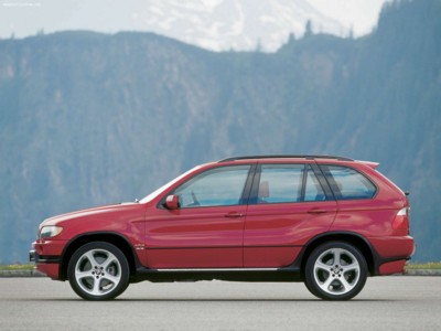 BMW X5 4.6is 2002 poster