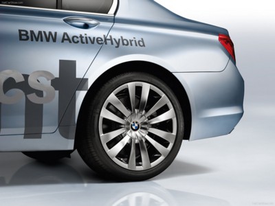 BMW 7-Series ActiveHybrid Concept 2008 Poster with Hanger