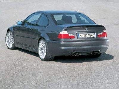 BMW M3 CSL 2003 poster