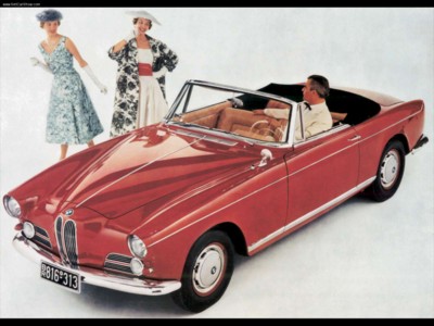 BMW 503 Cabriolet 1956 mouse pad