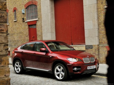 BMW X6 UK Version 2009 Poster with Hanger
