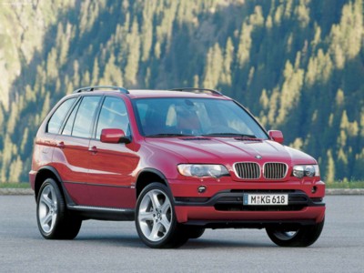 BMW X5 4.6is 2002 poster