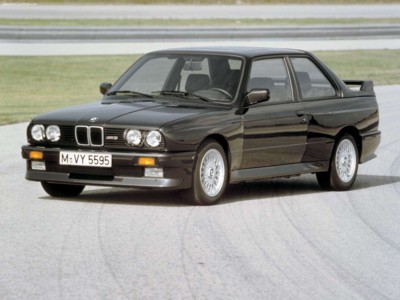 BMW M3 1987 Poster with Hanger