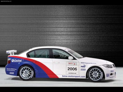 BMW 320si E90 WTCC 2006 Poster with Hanger
