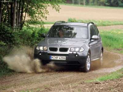 BMW X3 2.0d 2004 stickers 529152