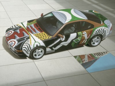 BMW Art Car Collection 2006 wooden framed poster