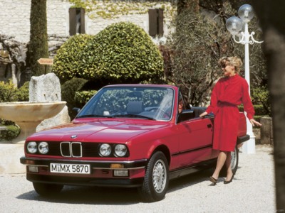 BMW 325i Cabrio 1985 poster