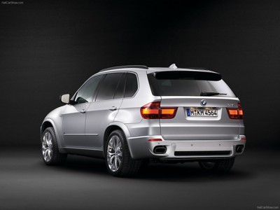 BMW X5 M-Package 2008 Poster with Hanger