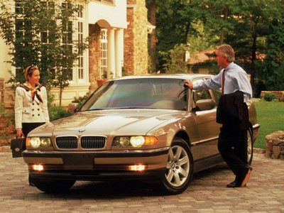 BMW 7 Series Protection 2000 Poster with Hanger