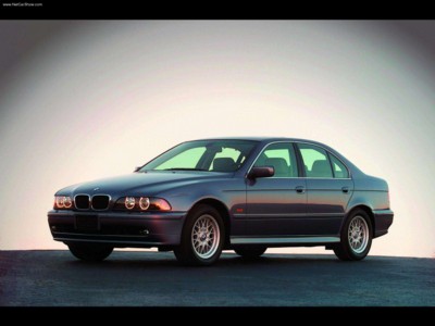 BMW 525i 2001 Poster with Hanger